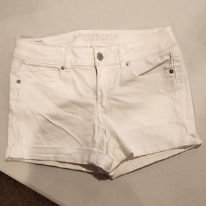 White American Eagle Jean shorts. Size 8. "Stretch"